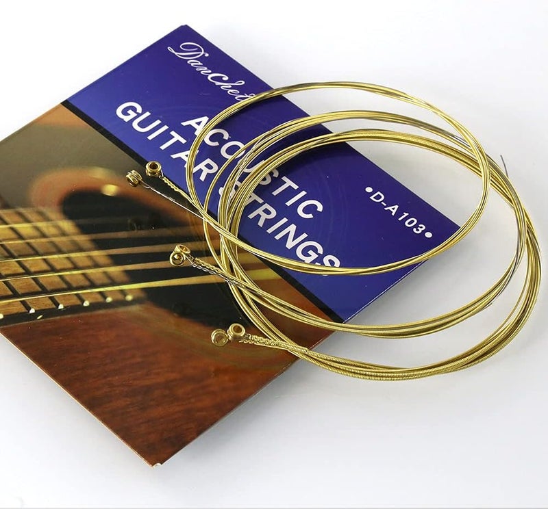 Danchet A103 Acoustic Guitar Strings,Bronze,Medium Light (1 Set) - Image 4